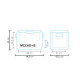 Frigorifero a compressore MCCHD-45 DC