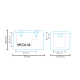 Frigorifero a compressore MCCA-42 DC