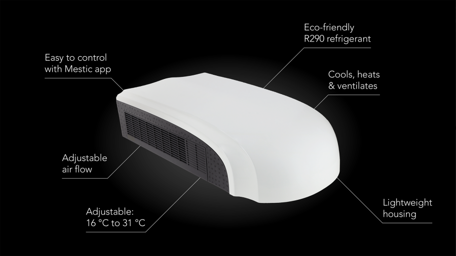 Condizionatore a tetto RTA-1700L bianco