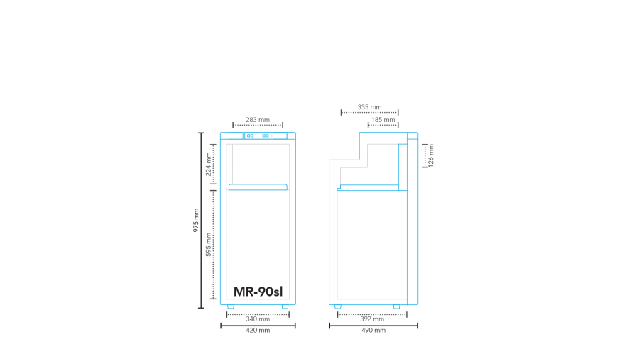 Frigorifero a compressore MR-90sl