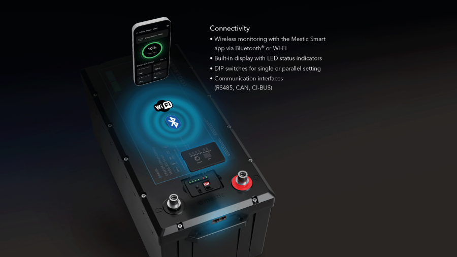 Batteria al litio MLBS-300 smart