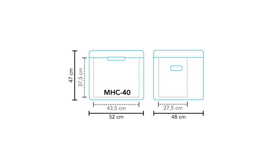 Frigorifero ibrido MHC-40 AC/DC