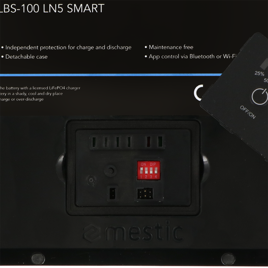 Batteria al litio MLBS-100 LN5 smart